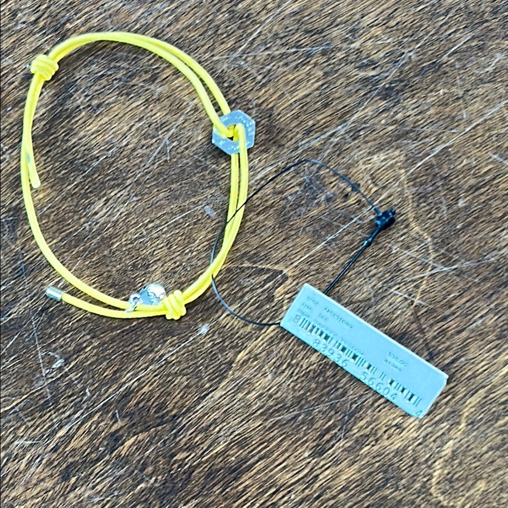 Marc by Marc Jacobs Safety Yellow Bracelet